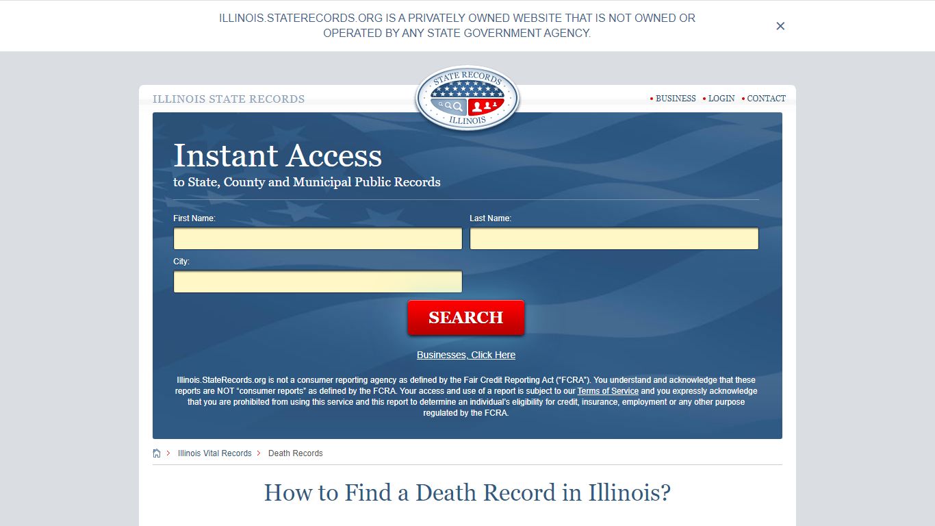 How to Find a Death Record in Illinois? - State Records